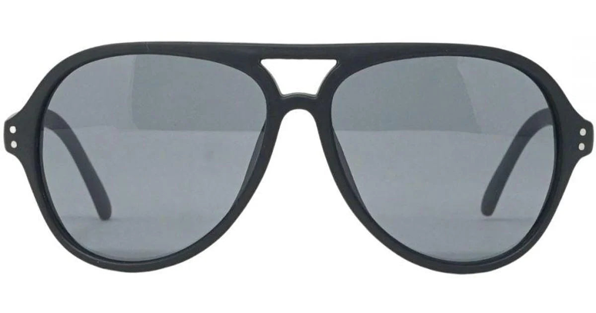 Calvin Klein CK19532S 001 Sunglasses - Polarized UV Protection Aviator Style for Men & Women - Perfect for Driving, Travel, and Outdoor Activities