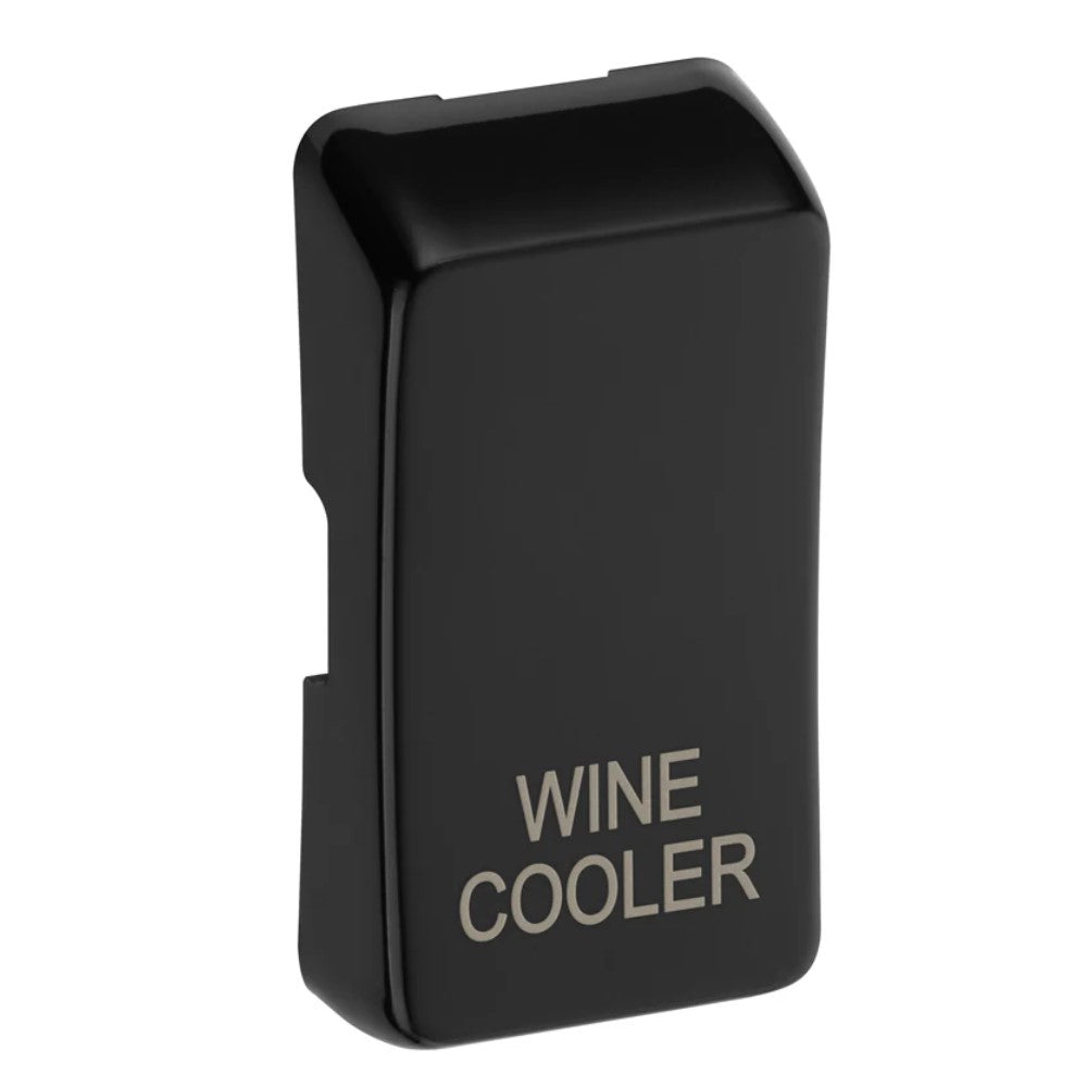 BG Evolve Black Engraved Wine Cooler - 12 Bottle Capacity, Freestanding or Built-In, Dual Zone Temperature Control - Perfect for Home Bars, Restaurants, and Wine Cellars