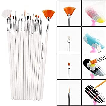 D.B.Z.® Professional Nail Art Kit with 100 Nails, Glitter, 5 Nail Tapes, Stamping Plate & Scraper - Complete DIY Manicure Set for Beginners & Experts - Perfect for Home Salon, Parties & Gift Giving