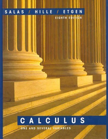 Salas and Hille's Calculus Textbook - Single & Multivariable Calculus for College Students | Perfect for STEM Majors, Advanced Math Courses & Self-Study