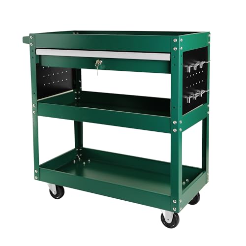 3 Drawer Green