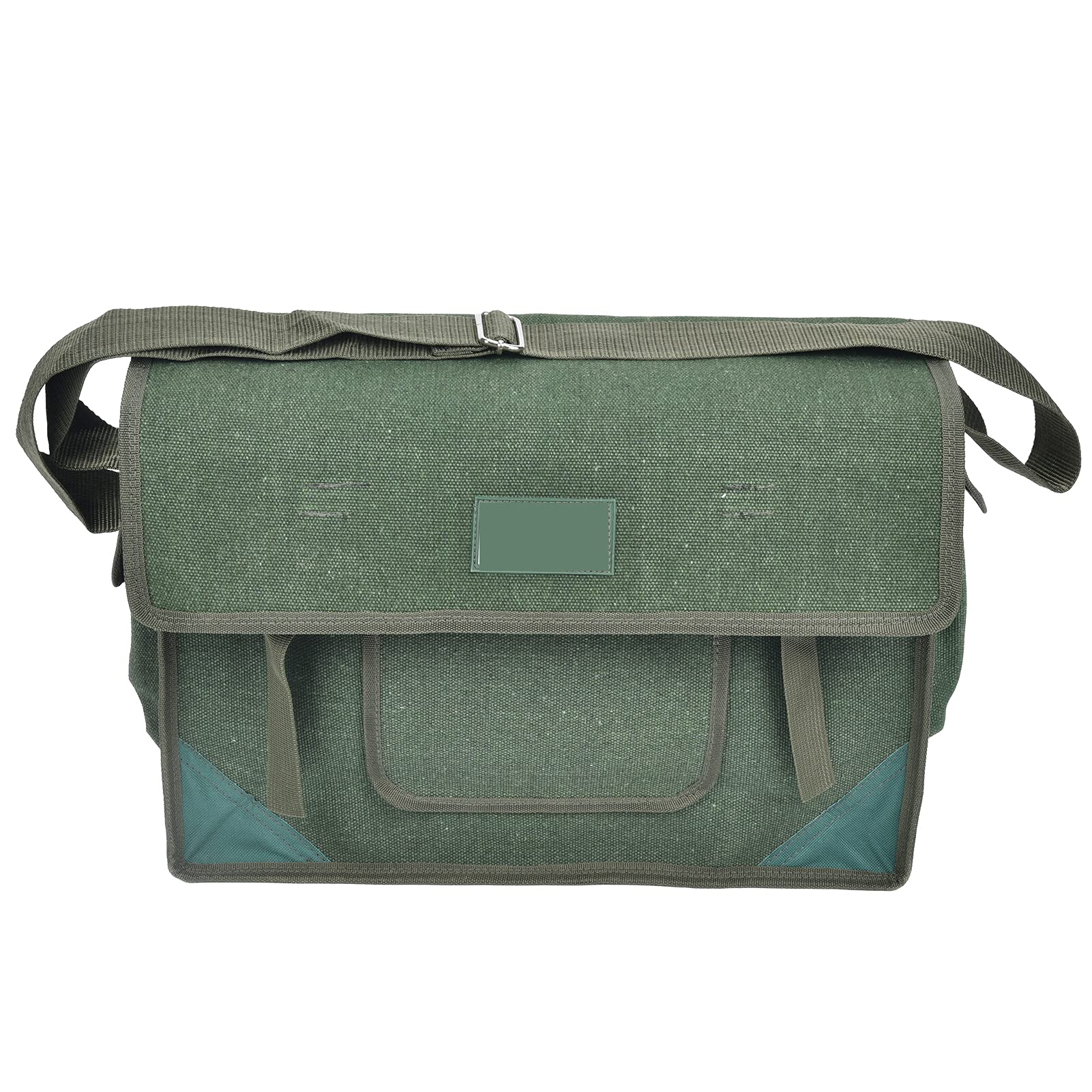 Heavy Duty Electrician Tool Bag - Large Canvas Tool Pouch for Electricians & Repairmen - Perfect for Home Repairs, Construction Sites & Professional Work