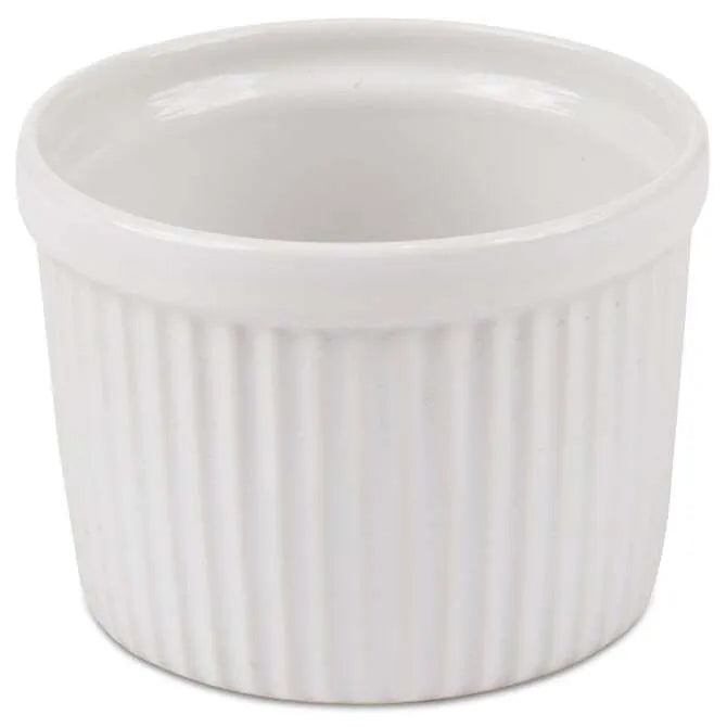 Revol Individual Porcelain Souffle Dish - Perfect for Baking, Serving & Entertaining - Elegant Ramekin for Desserts, Side Dishes & Appetizers