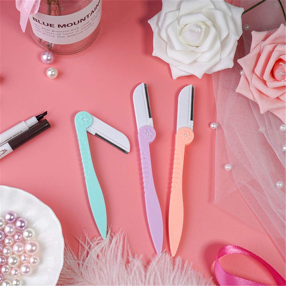 Premium Eyebrow Razor for Women - Dermaplaning Face Shaver Tool for Smooth Skin - 1pc - Perfect for Eyebrow Shaping & Facial Hair Removal at Home or Salon