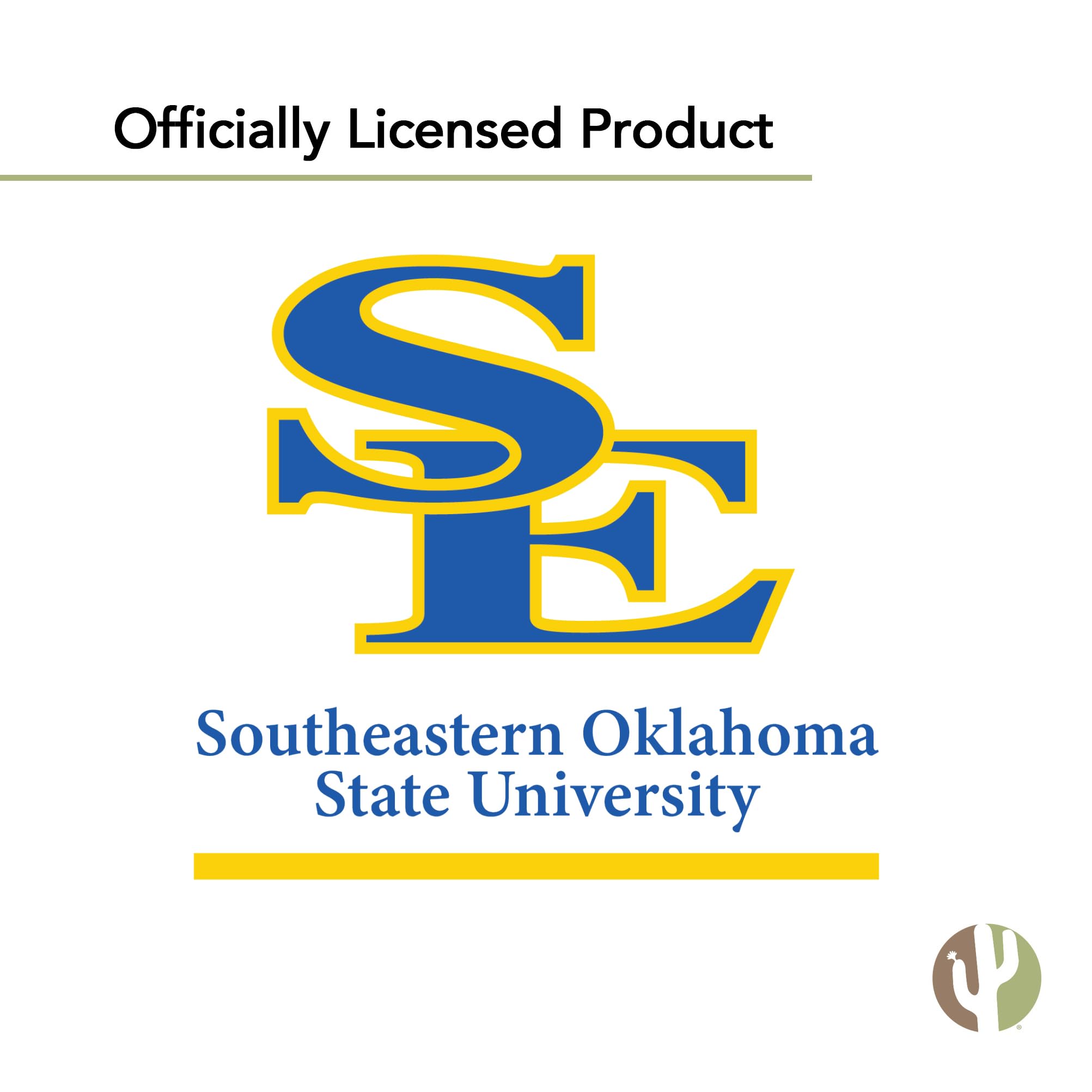 Desert Cactus SE Oklahoma State University Sticker - Savage Storm Vinyl Decals for Laptop, Water Bottle, Car & Scrapbook - Durable T2 Decal for College Pride & School Spirit - Perfect for Students, Alumni & Fans