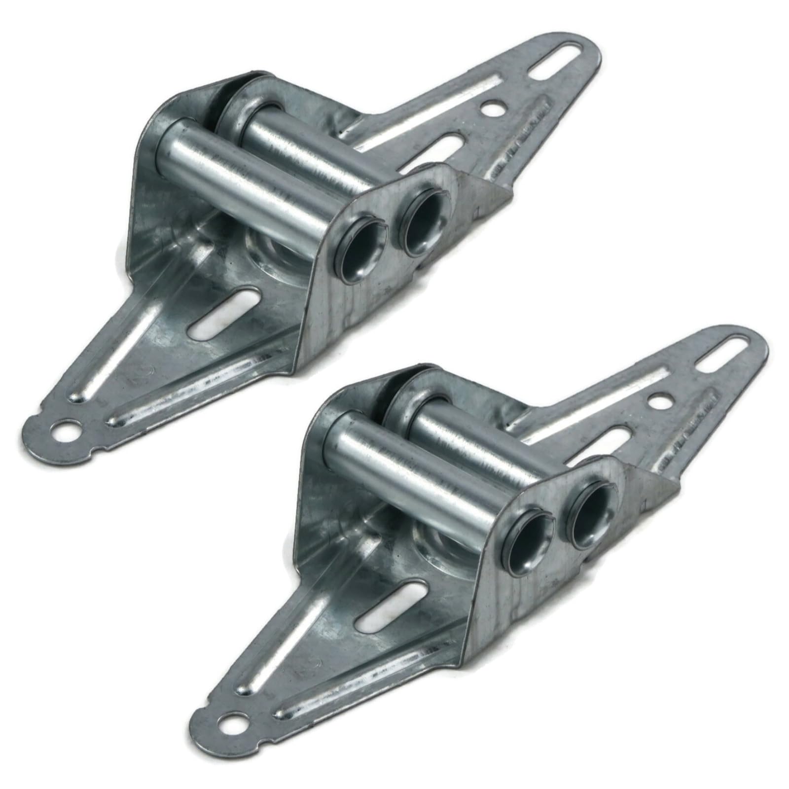 (2-Pack) Narrow Body Overhead Garage Door #2 Hinges for Edge Panel Mounting | Heavy Duty Steel Construction | Perfect for Residential & Commercial Garage Doors
