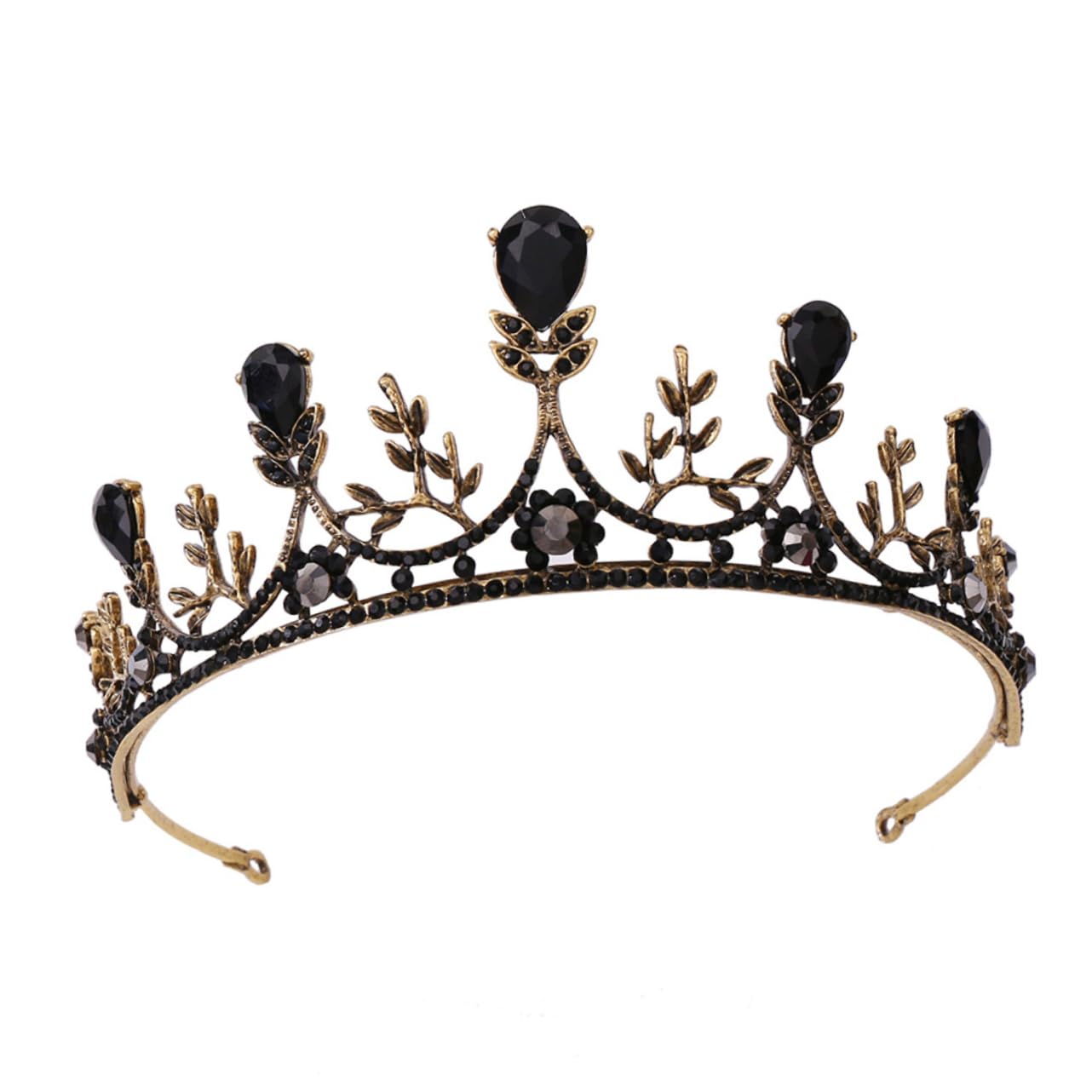 Beaupretty Baroque Crown Set - Vintage Miss Accessories for Weddings & Parties