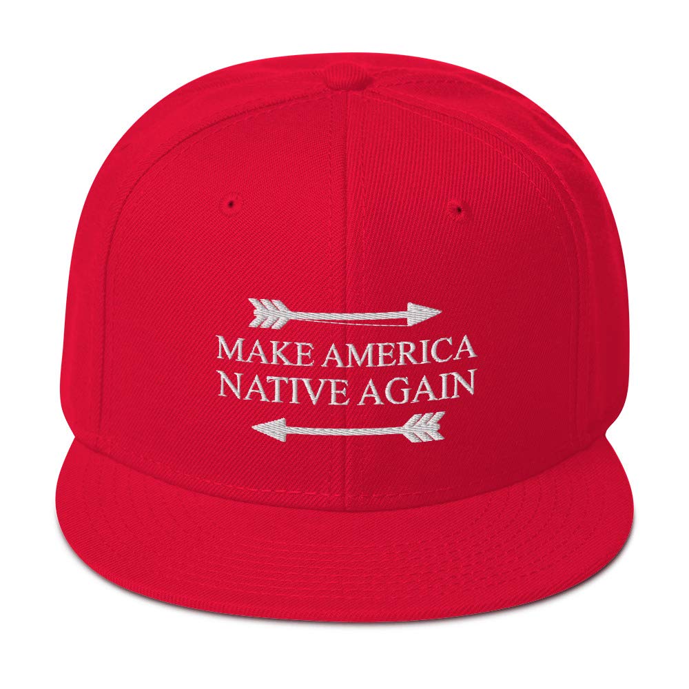 Support Native American Tribes - Unique USA Made Snapback Hat for Men & Women | Patriotic Fashion, Casual Wear & Cultural Pride