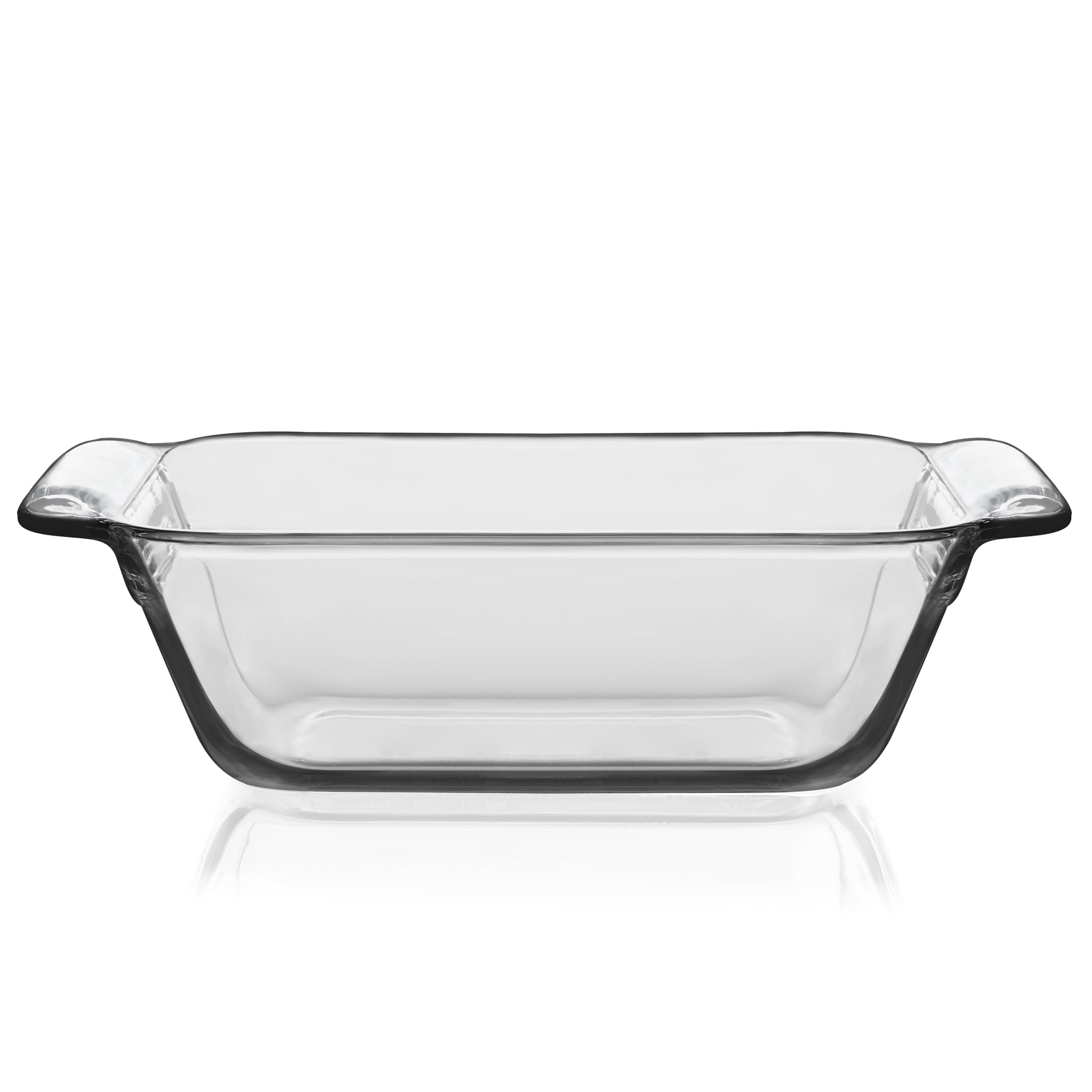 Libbey Baker's Premium 5-Piece Glass Baking Dish Set - Stackable Clear Oven-Safe Casserole Dishes for Cooking, Meal Prep & Storage | Perfect for Casseroles, Lasagna, Roasts & Holiday Baking