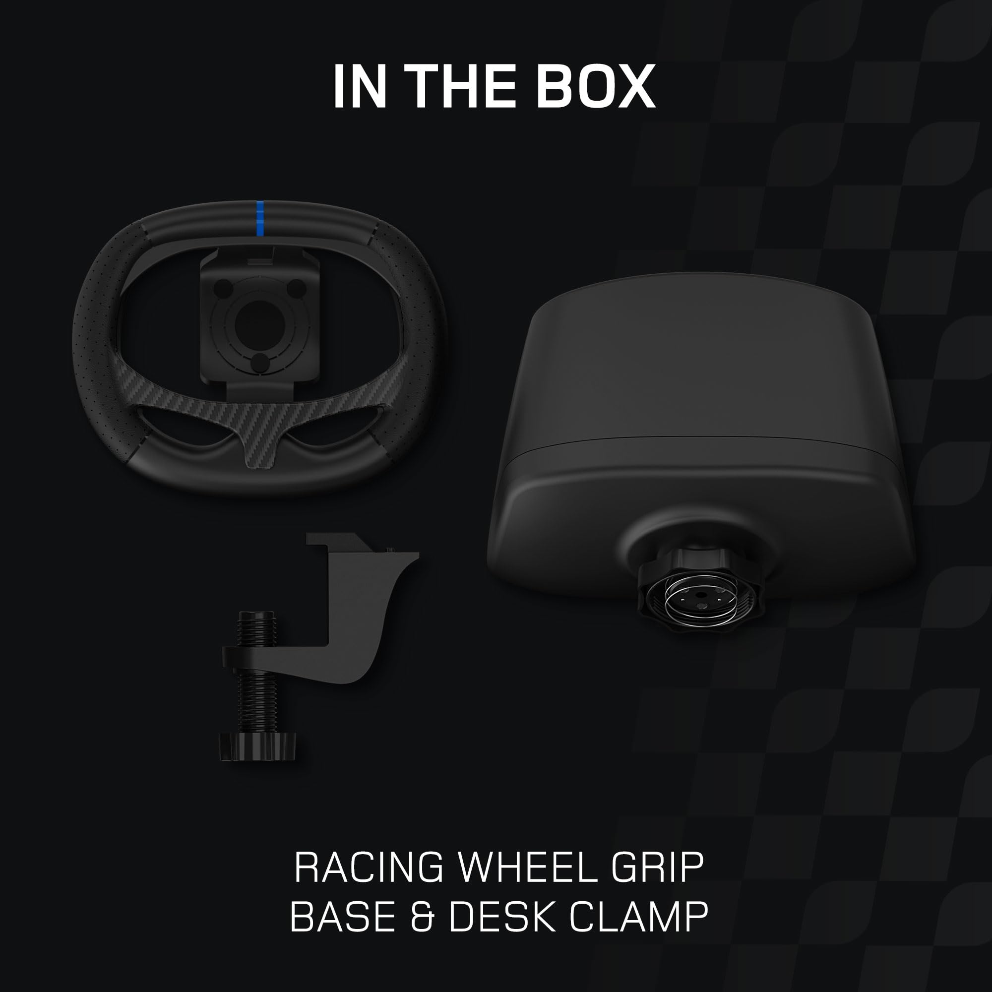 BASEKAMP AERO Racing Wheel Dock for PS5, PC, Steam Deck - Auto Centering - GT7 Compatible - Perfect for Racing Simulators
