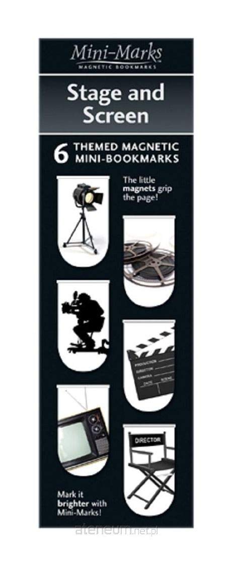 IF Mini Magnetic Bookmarks - Unique Stage & Screen Themed Bookmark Set for Actors, Readers & Movie Lovers - Perfect for Books, Scripts & Reading Accessories
