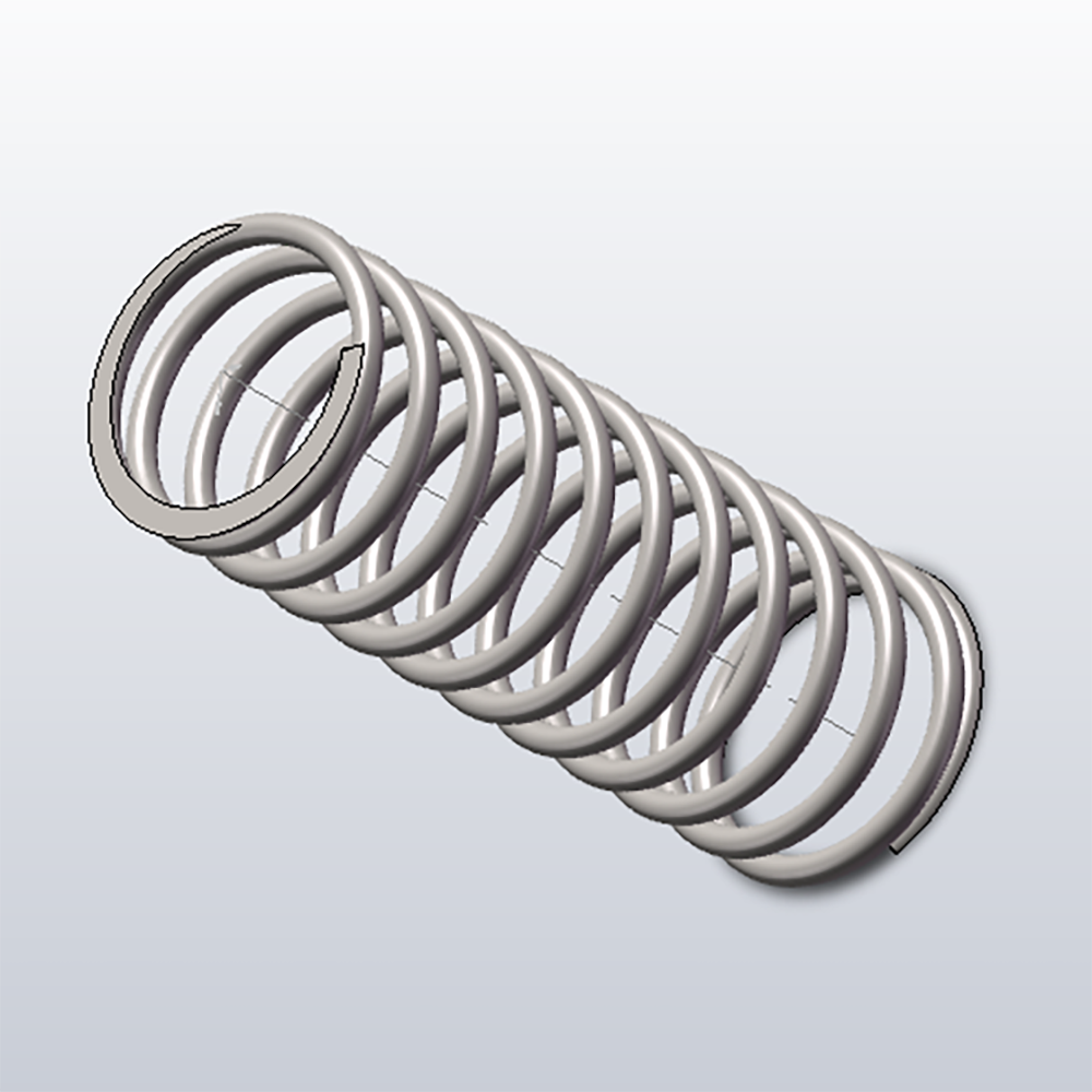 DP12VL 83 Rack Compression Spring - Heavy Duty Industrial Replacement Part for Machinery, Automotive, and Equipment Repair | Durable Steel Construction for Long-Lasting Performance