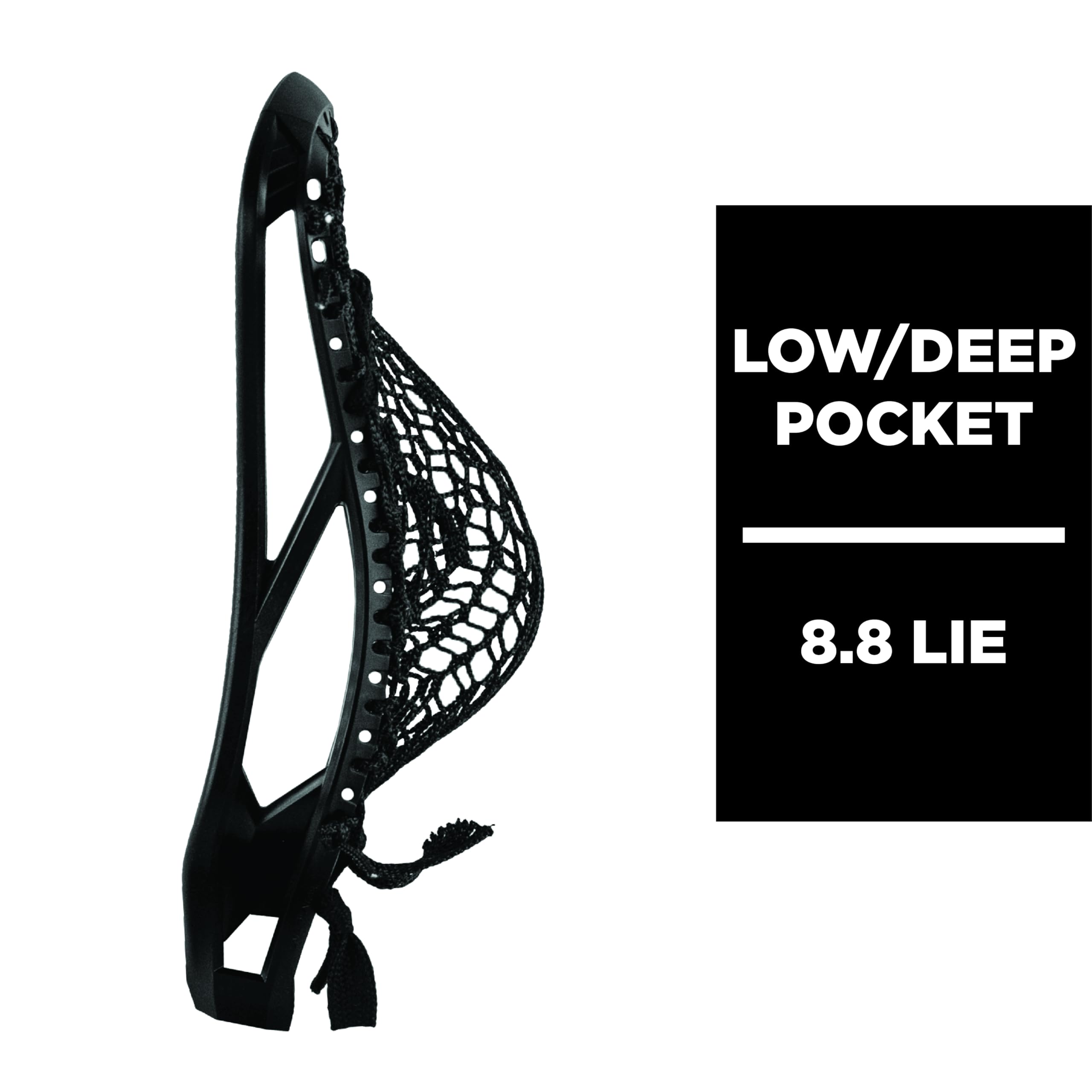 Epoch Strung Lacrosse Head Integra Z-One - High Performance Lacrosse Stick Head for Men & Women | Perfect for Offensive Players, Training & Competitive Games