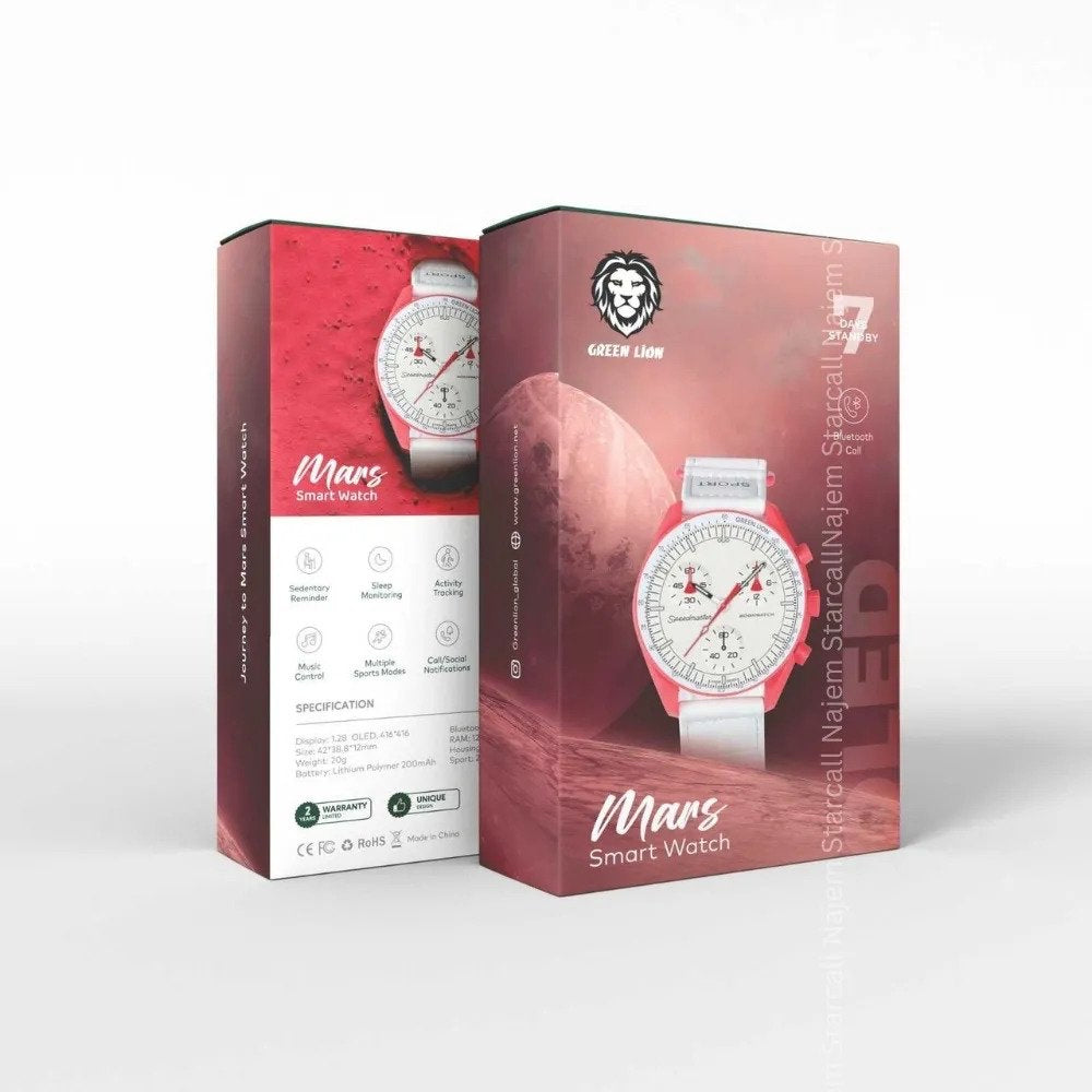 GREEN LION Smart Watch - Fitness Tracker with Heart Rate Monitor, Sleep Tracking & Waterproof Design - Perfect for Running, Swimming & Daily Activity Tracking