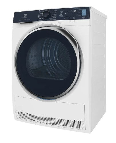 Electrolux EDH803R9WB 8kg UltimateCare 900 Heat Pump Dryer - Energy Efficient, Quiet & Gentle on Clothes - Perfect for Homes & Apartments