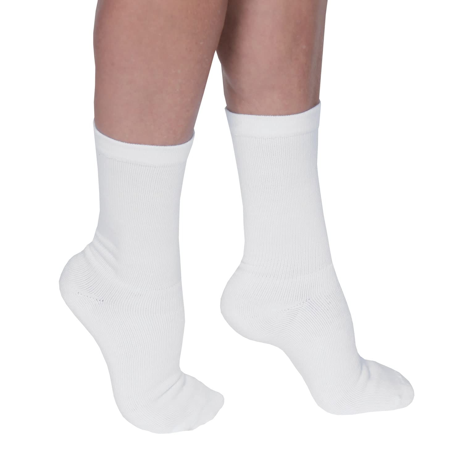 Support Plus Women's Moderate Compression Crew Socks with Coolmax Moisture Wicking Technology - Ideal for Running, Hiking & Everyday Comfort