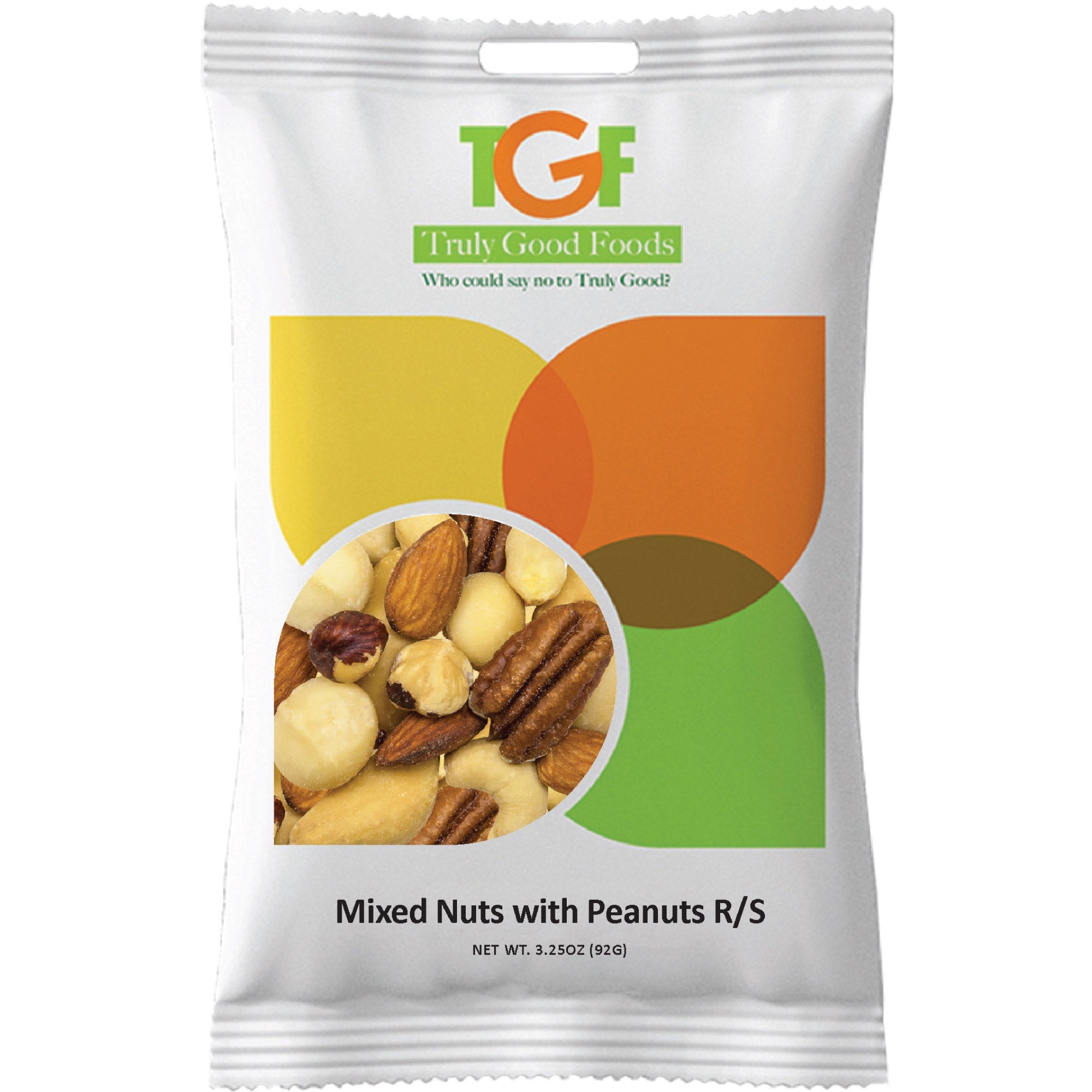 Premium Mixed Nuts with Peanuts, Roasted & Salted - 24 Pack (3.25oz Bags) | Healthy Snacks for Office, Travel & On-the-Go | High Protein Nut Mix for Energy & Weight Management
