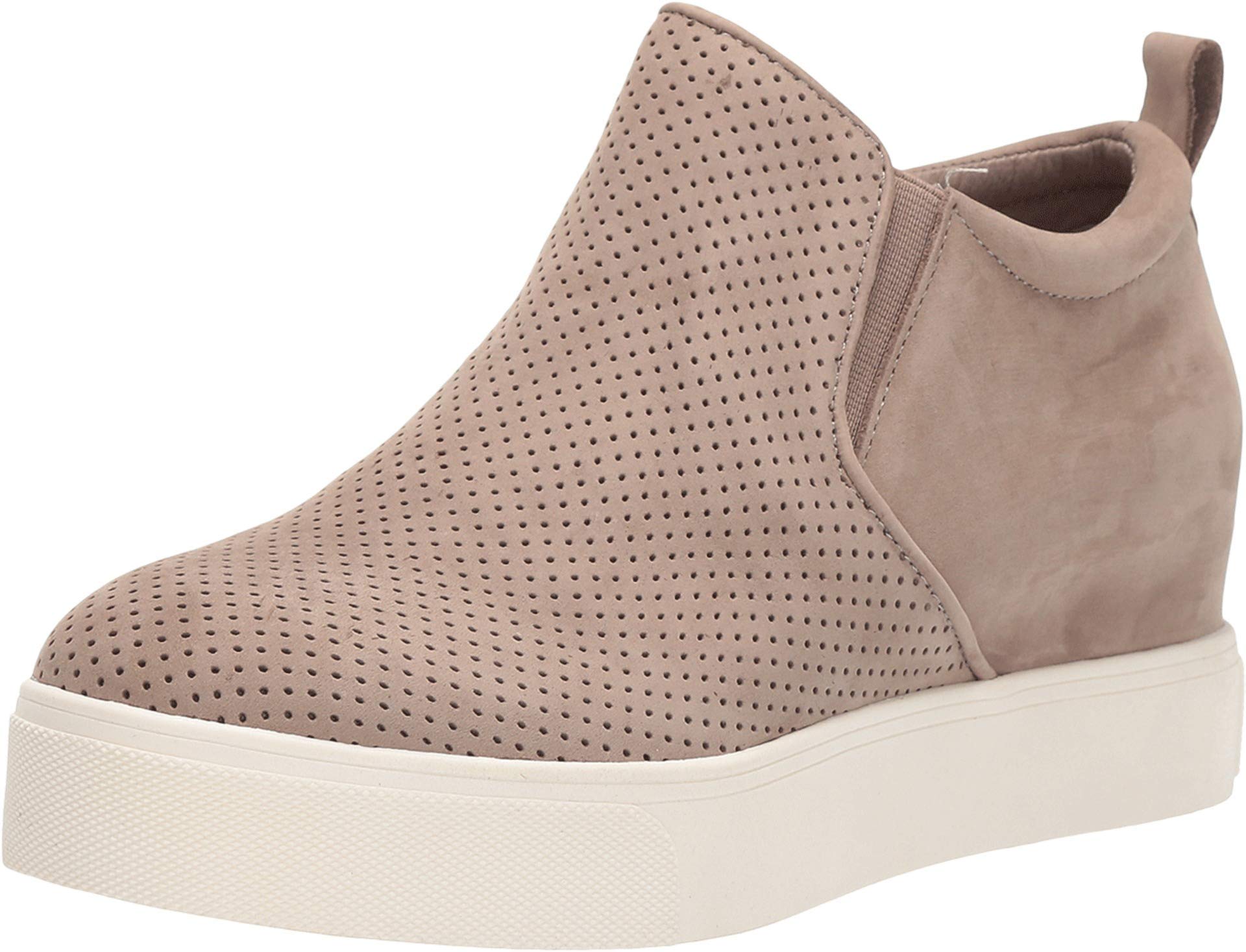 J/Slides Sallie Taupe Nubuck Women's Loafers Size 6.5 - Comfortable Slip-On Shoes for Office, Casual Wear & Travel