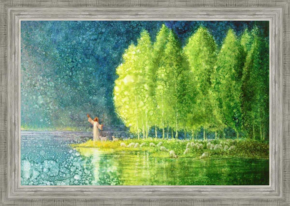 Beside Still Waters - Premium Home Decor & Wall Art for Living Room, Bedroom, Office | Perfect for Relaxation & Meditation Spaces