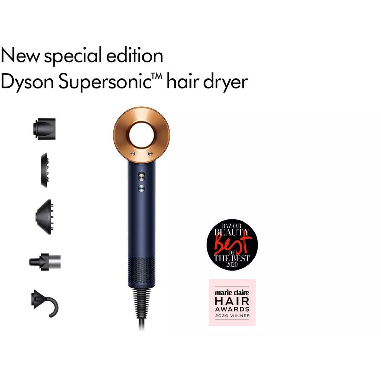 Dyson Supersonic Hair Dryer - Professional Blow Dryer with Fast Drying & Hair Care Technology - Perfect for Home & Salon Use
