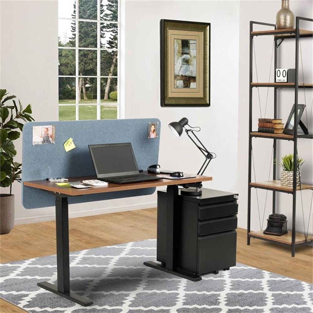 Ergonomic Adjustable Height Desk - Model 23000 by OS Home & Office Furniture for Standing & Sitting Work | Home Office, Study & Workspace Solution