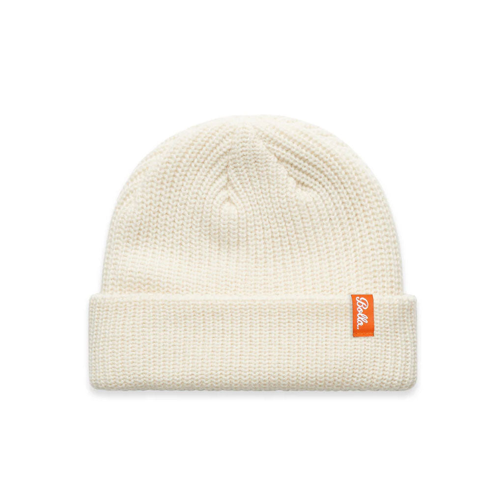 Bolla Daily Cuff Beanie - Soft Winter Hat for Men & Women - Cream Color - Perfect for Outdoor Activities, Skiing, and Cold Weather Fashion