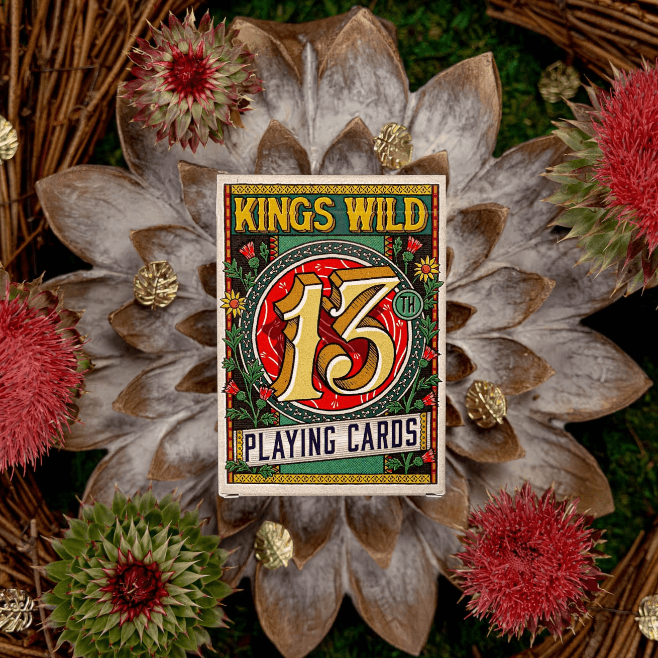 2020 13th Deck Playing Cards - Premium THIRTEEN Collection by Kings Wild | Perfect for Cardistry, Magic Tricks & Collectors