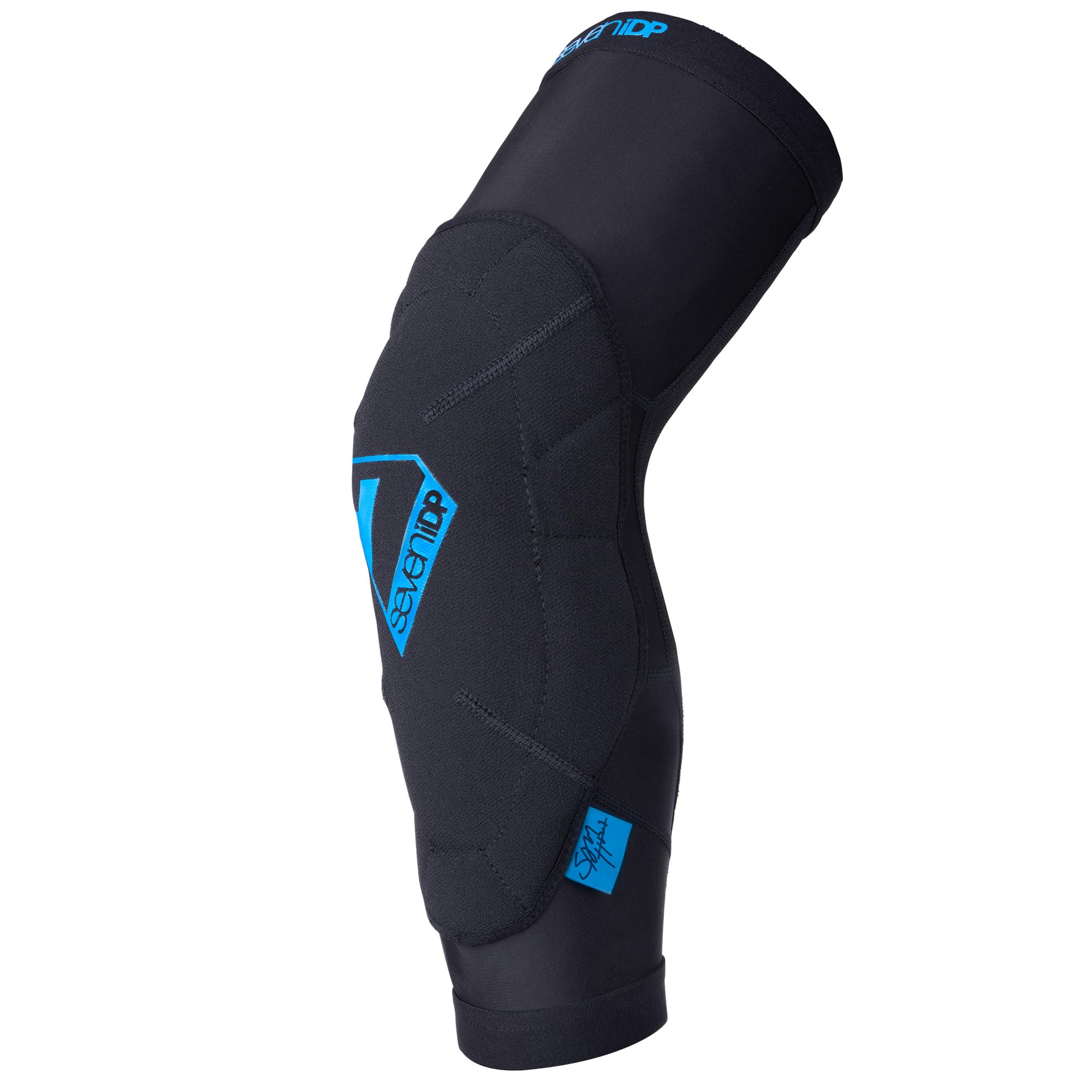 7iDP Sam Hill Knee Pads - Best MTB Protection for Enduro, Trail & Downhill Cycling - Breathable & Flexible Compression Fit Knee Guards (Small) - Perfect for Mountain Biking & Extreme Sports