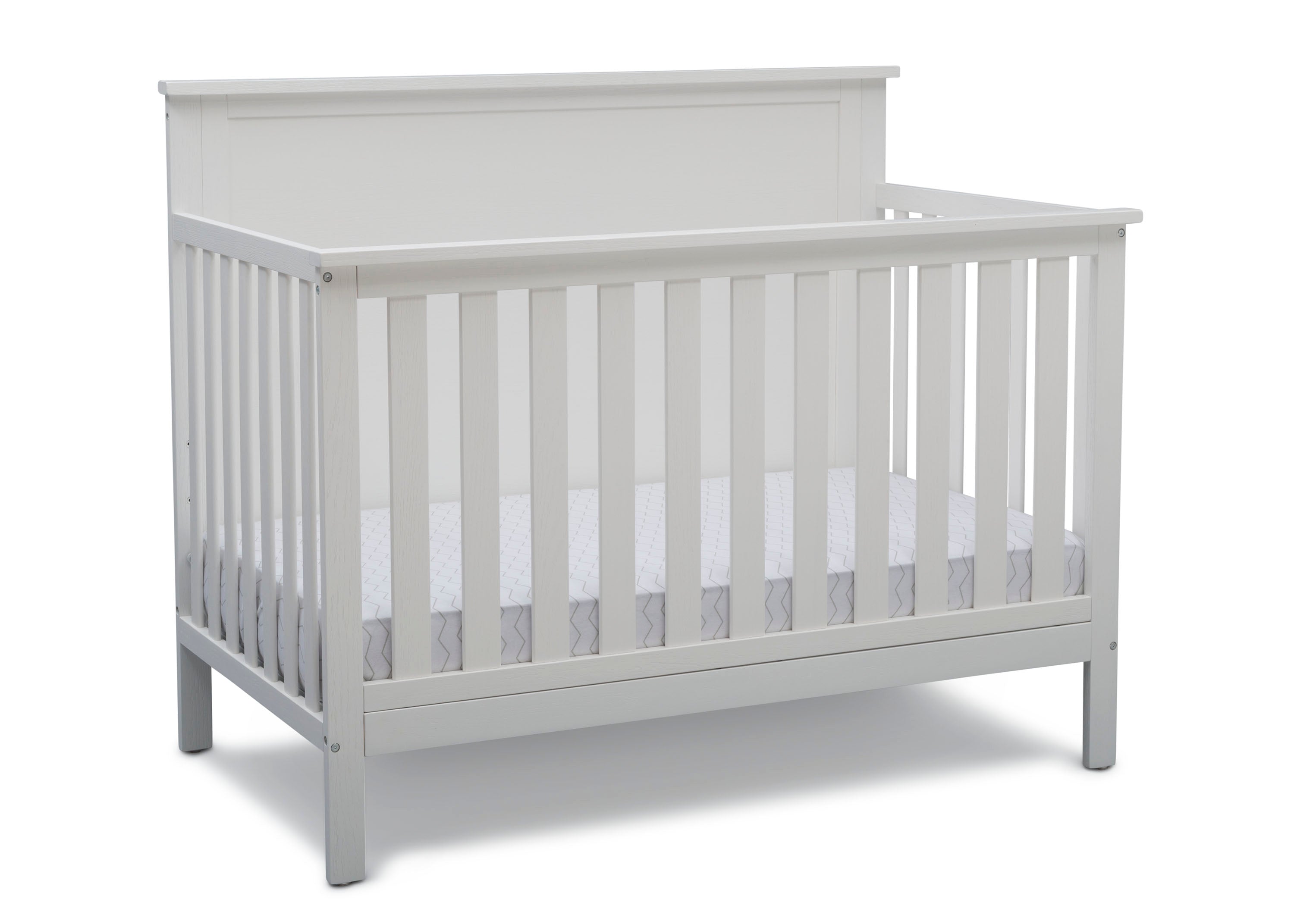 Middleton 4-in-1 Convertible Baby Crib to Toddler Bed - Safe & Adjustable Nursery Furniture for Newborns to Kids - Perfect for Nursery, Bedroom & Daycare