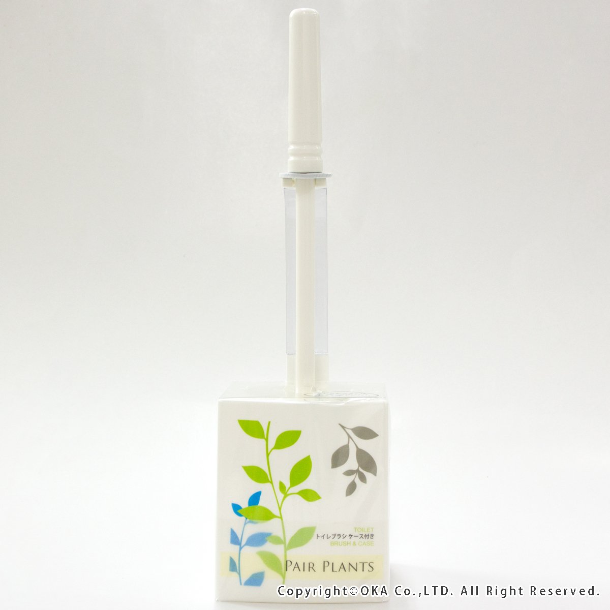 Premium Japanese Import Toilet Brush with Holder - Hygienic Bathroom Cleaning Tool for Home, Office & RV Use