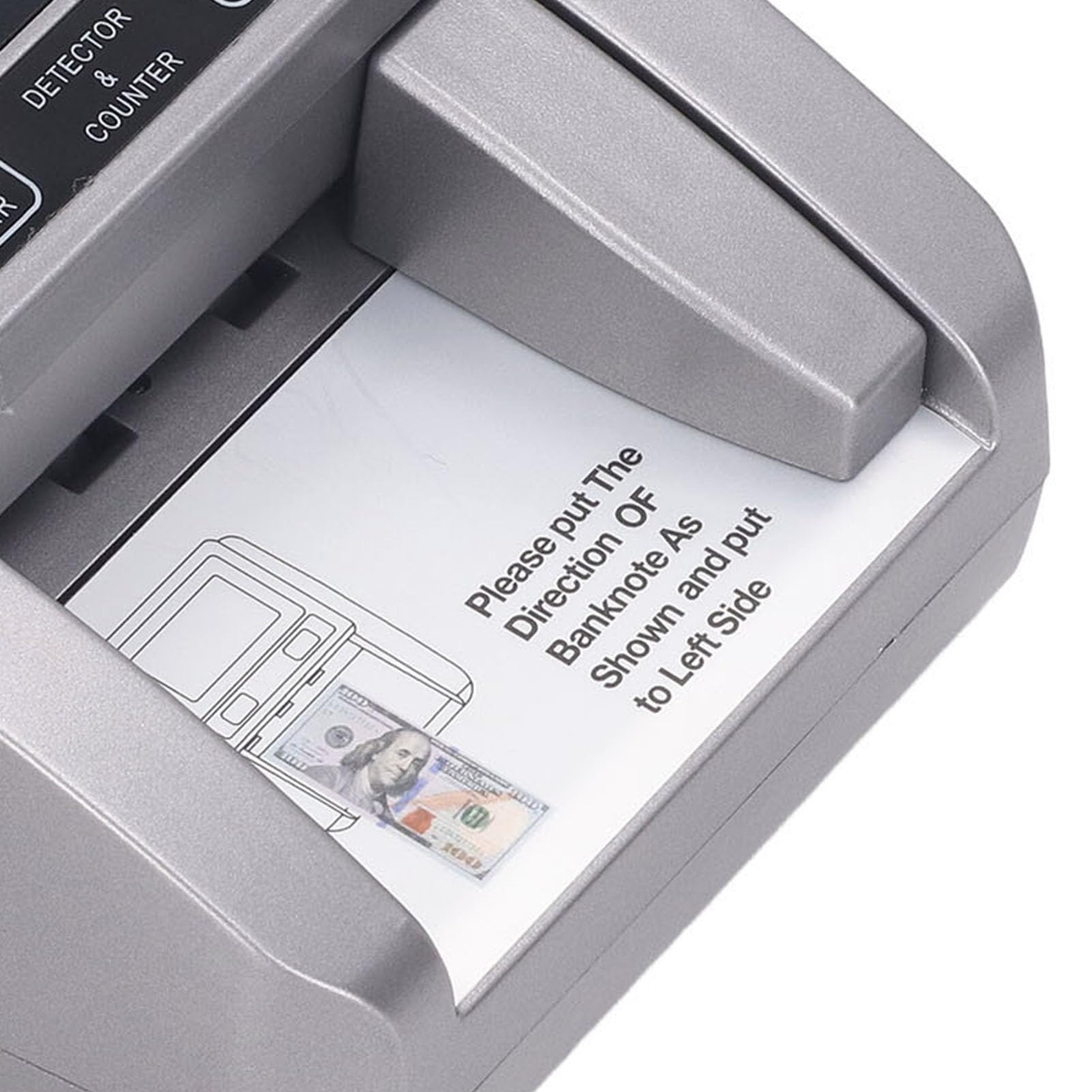 Commercial Money Counter Machine with IR, MG, MT Detection - Accurate Bill Counter with HD LCD Display for Banks & Retail Stores | Perfect for Cash Handling in Businesses, Banks, and Retail Shops (US)