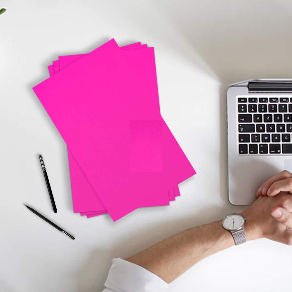 JAM PAPER 65lb Cardstock Paper 11x17 Inches - 176 GSM Tabloid Coverstock - Fuchsia Pink - 50 Sheets per Pack for Scrapbooking, Invitations, Business Reports & Craft Projects