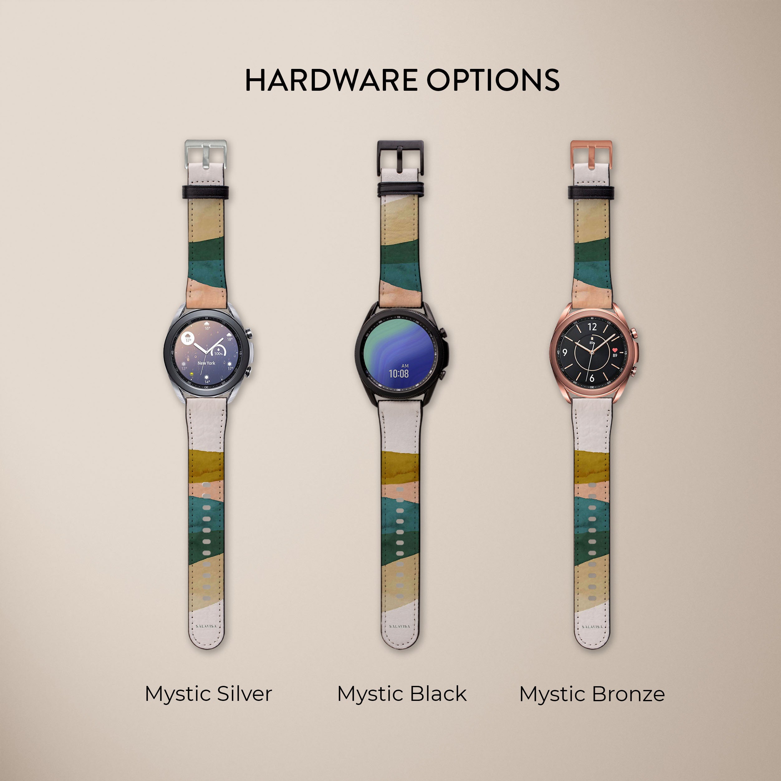 Premium Silk Breeze Galaxy Watch Band - Soft & Breathable Replacement Strap for Samsung Galaxy Watch - Perfect for Workouts, Office Wear & Everyday Comfort