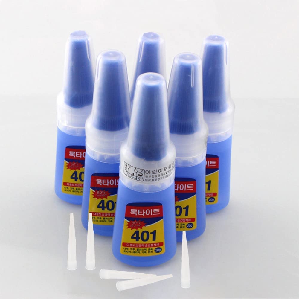 Khelni Extra Strong Nail Glue for Press On & Acrylic Nails - 401 Waterproof Adhesive for Fake Nails - Long Lasting Bond - Perfect for Salon, Home Manicures & Special Occasions