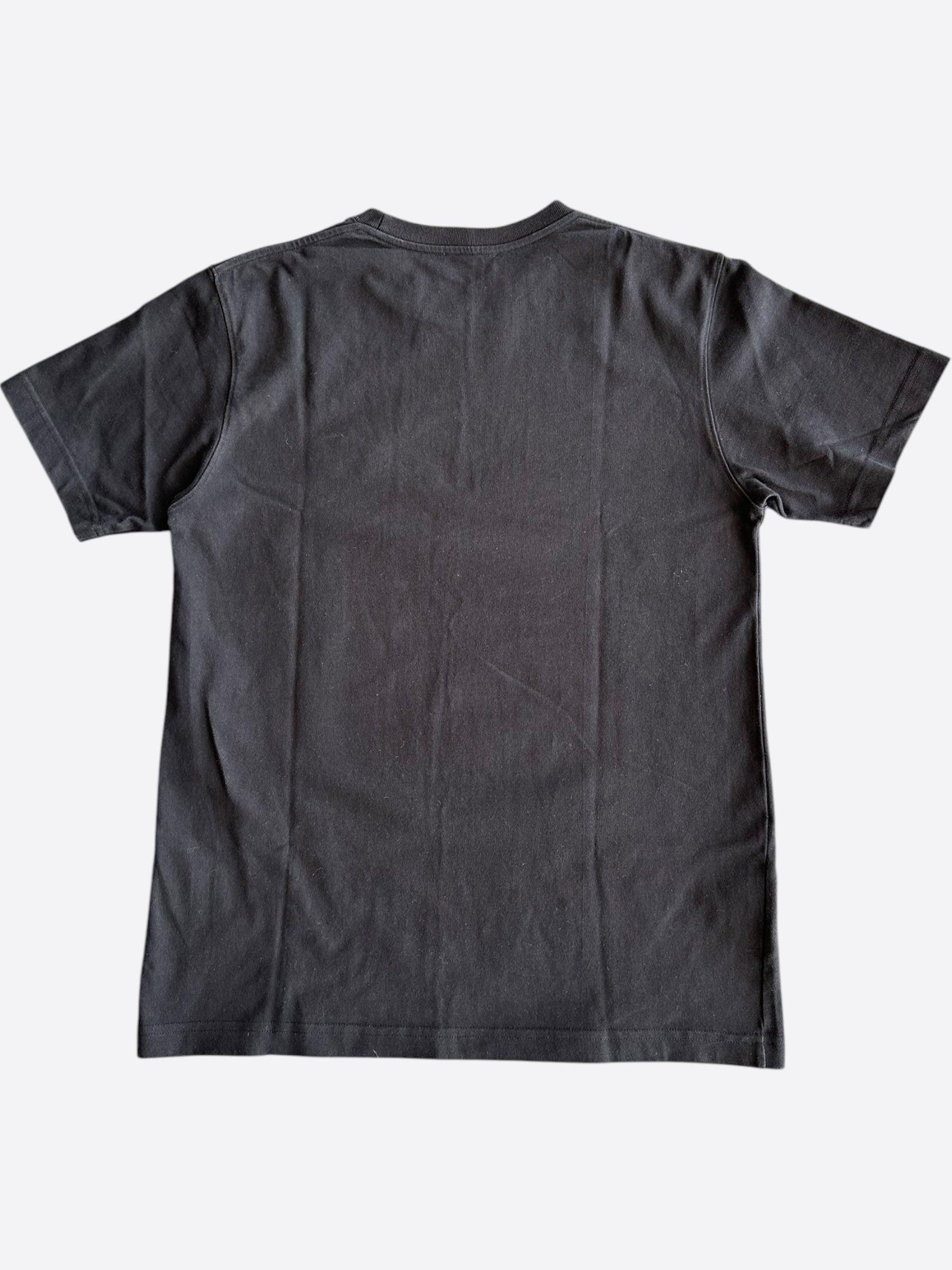 Dior Black CD Icon Embroidered Cotton T-Shirt for Men | Luxury Designer Casual Wear | Perfect for Date Nights & Upscale Events