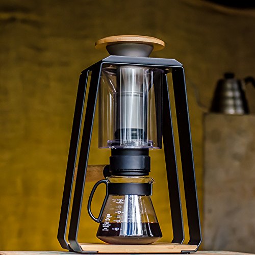 Trinity ONE 3-in-1 Coffee Maker - Drip, Immersion & Specialty Coffee Brewer in Black | Perfect for Home, Office & Camping Use