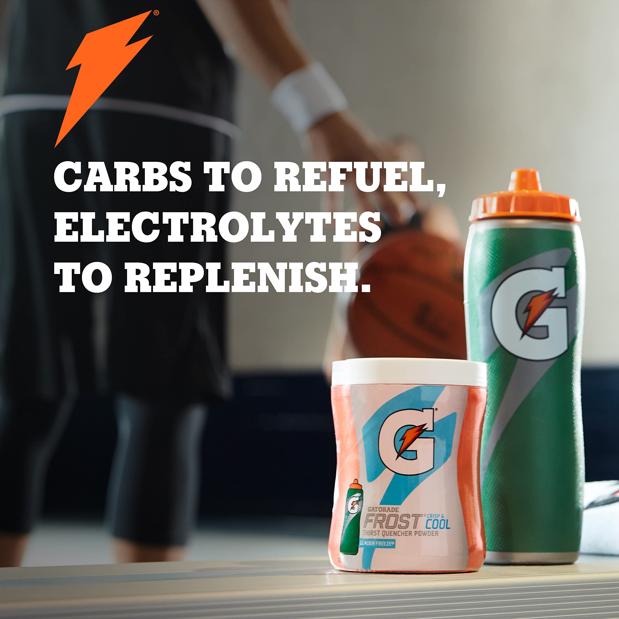 Gatorade Thirst Quencher Orange Sports Drink Powder - 1.14 lb (Pack of 12) | Electrolyte Replenishment for Athletes | Perfect for Workouts, Running & Post-Exercise Recovery