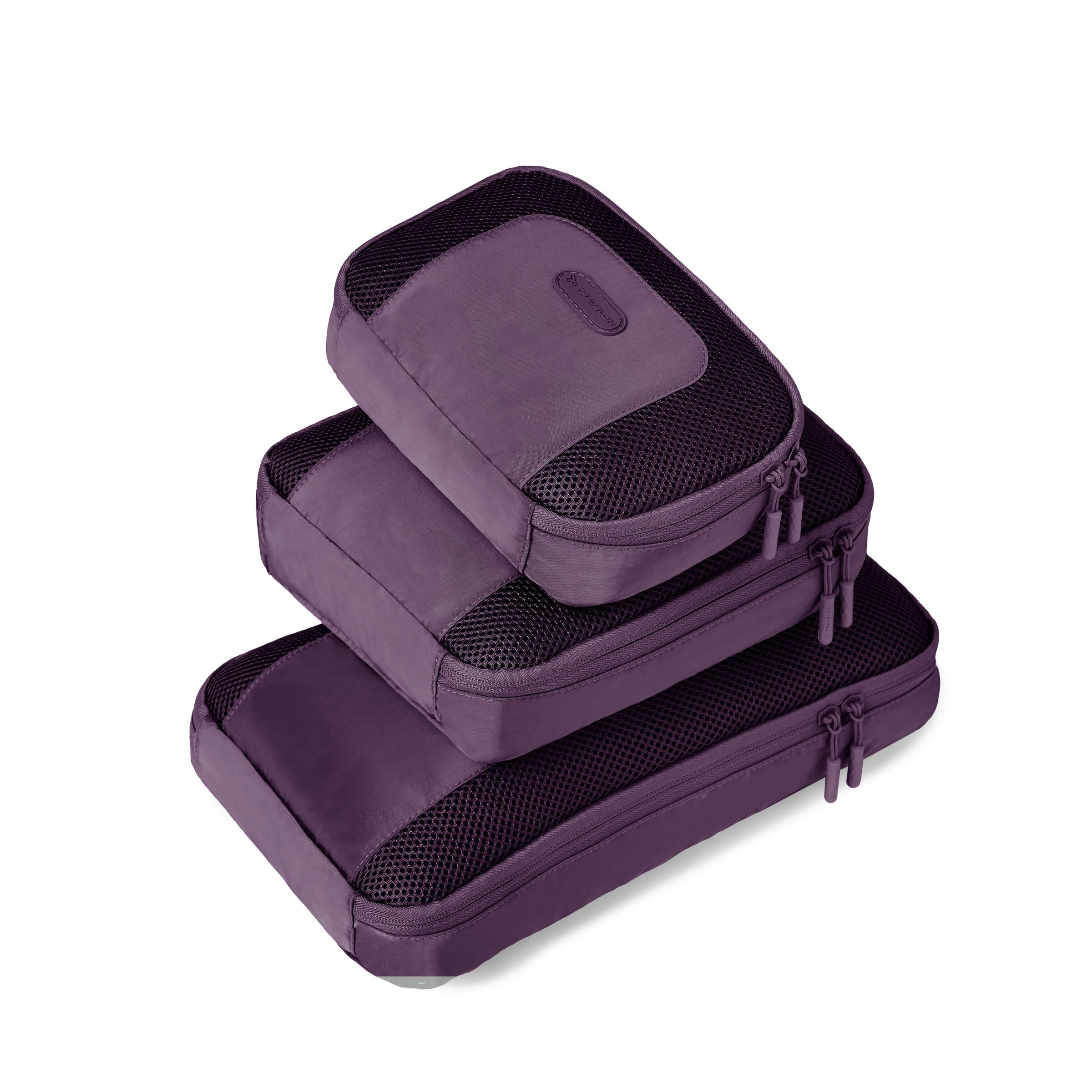 Pi Never Lost Set of 3 Packing Cubes - Travel Organizer for Suitcases, Carry-Ons & Backpacks | Perfect for Business Trips, Vacations & Weekend Getaways