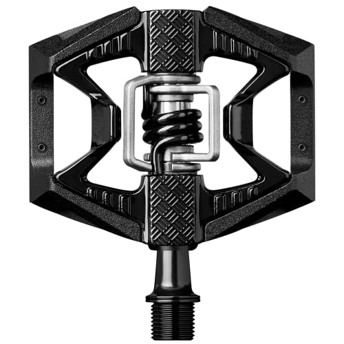 Crank Brothers Double Shot 3 Bike Pedals - Durable MTB/BMX Flat Pedals for Mountain Biking & Cycling - Ideal for Trail Riding, Commuting & Urban Cycling