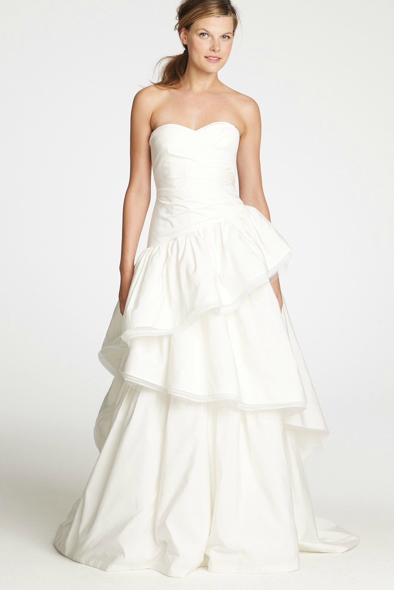 J. Crew Escalier Wedding Gown - Elegant Lace Bridal Dress for Bride | Perfect for Church Ceremony, Beach Wedding & Formal Reception