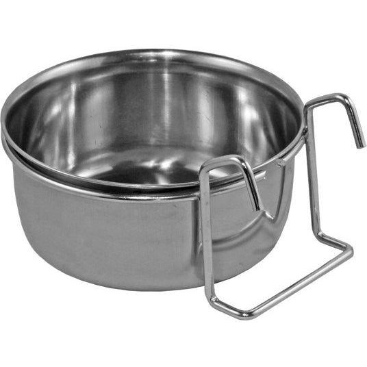 Stainless Steel Cup with Hooks - 560ml (18.9oz) Capacity, 125mm (4.9in) Diameter - Perfect for Camping, Hiking, and Outdoor Adventures