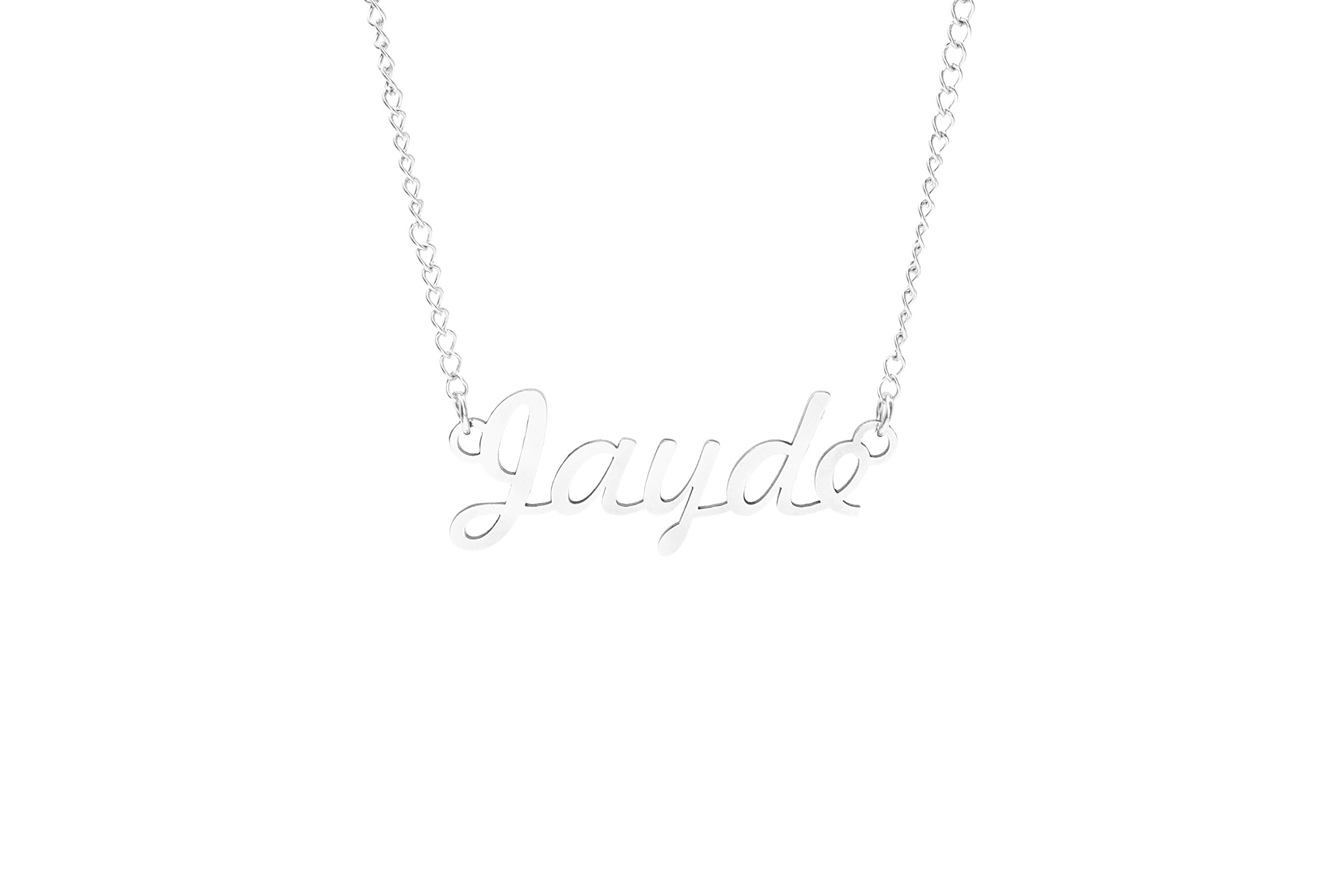Personalized Name Necklace for Women - Custom Engraved Jewelry Gift for Mom, Sister, Wife | Valentine's Day, Birthday, Anniversary Present | Elegant Layering Necklace for Everyday Wear