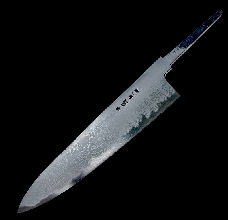 Premium Yoshikazu Tanaka White #1 Damascus Gyuto Chef Knife 240mm - Handcrafted Japanese Kitchen Knife for Professional Chefs & Home Cooking - Perfect for Slicing, Dicing & Precision Cutting