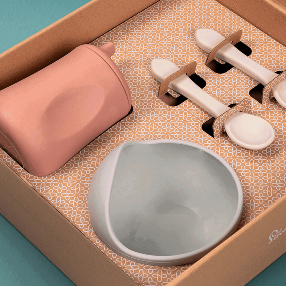Silver Cross Mealtime Set - Baby Feeding Essentials with Spoon, Fork & Plate for Toddlers | Perfect for Home, Travel & Daycare Use