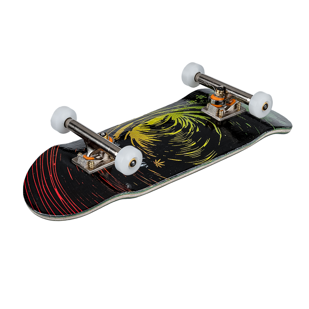 Blackriver Fingerboard Complete - Stefan Klauser Pro Model - Professional Finger Skateboard for Tricks & Practice - Perfect for Office Desk, School & Home Entertainment