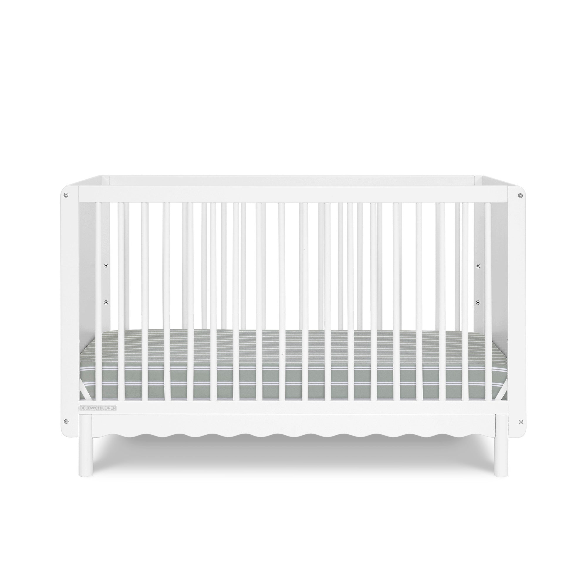 William 4-in-1 Convertible Baby Crib - Greenguard Gold Certified, Toddler Bed & Daybed - Safe Nursery Furniture for Newborns to Kids | Perfect for Modern Nursery, Bedroom & Daycare