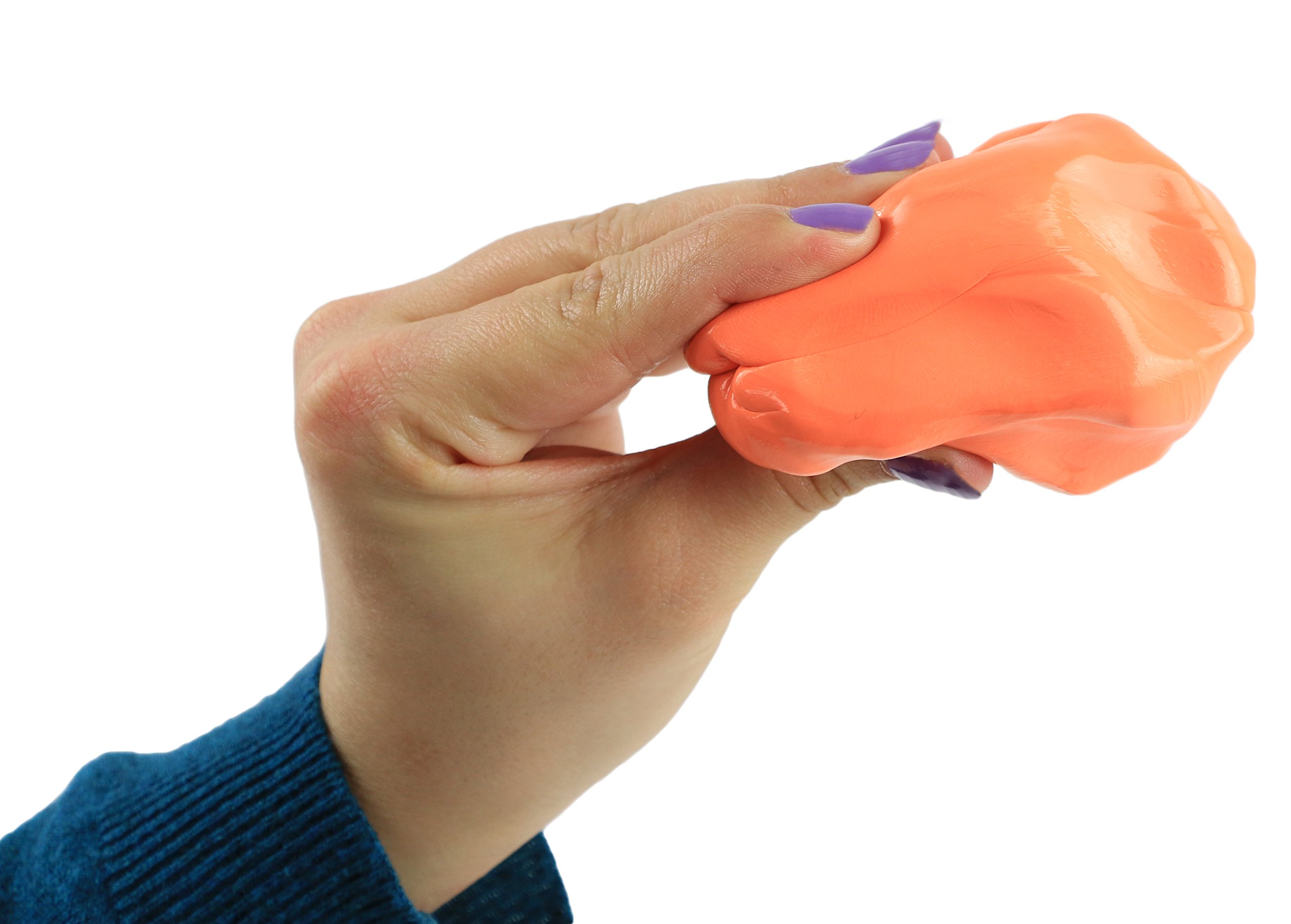 10-3902 Exercise Putty for Hand Therapy - Orange, 2 oz | Strengthen Grip & Relieve Stress | Perfect for Rehabilitation, Arthritis & Office Stress Relief