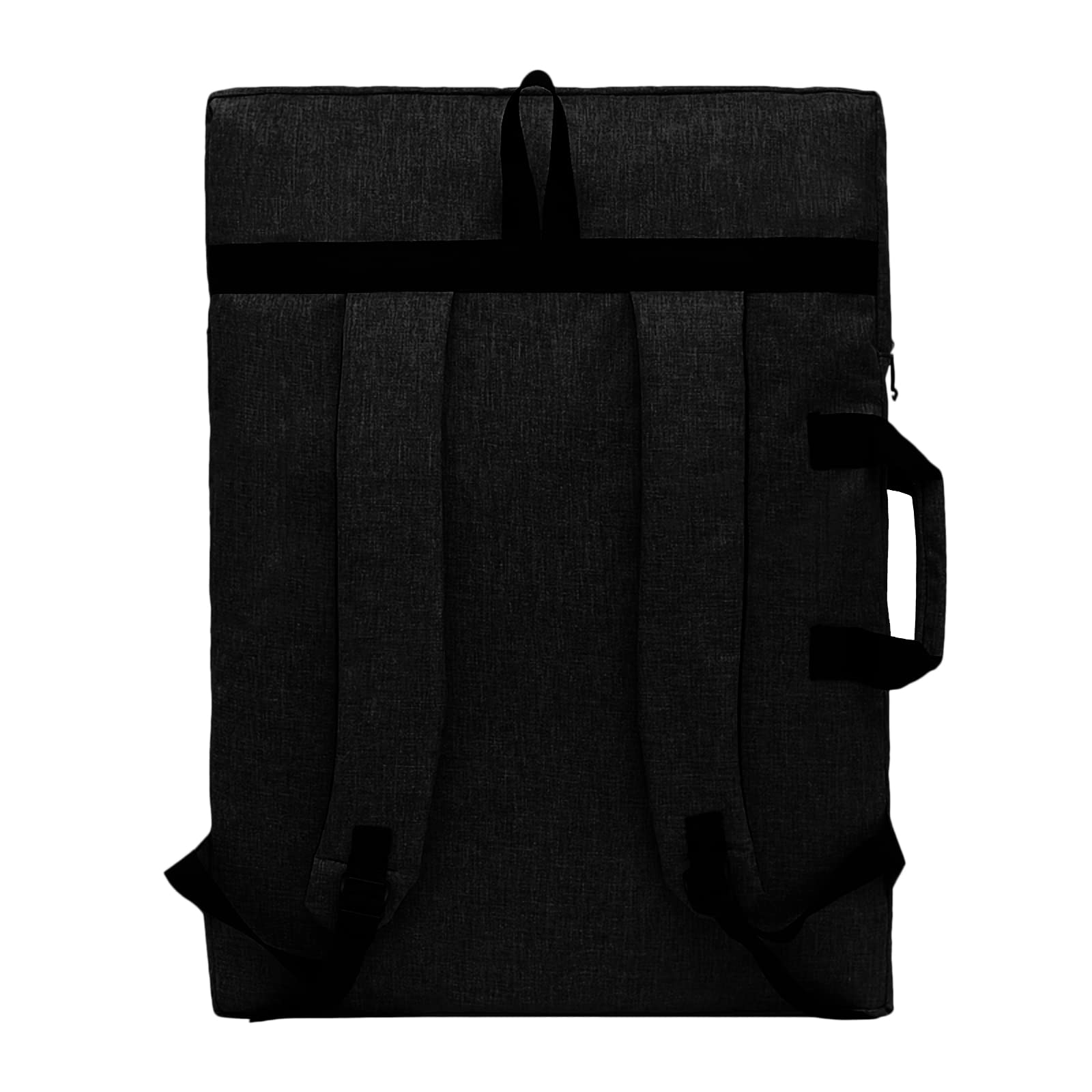 HAOZAIKEJI 4K Waterproof Artist Portfolio Case - Adjustable Large Canvas Shoulder Bag for Sketching Supplies, Drawing Pads & Artwork | Perfect for Art Students, Professional Artists & Travel | Durable Carry Bag for Projects, Commuting & Outdoor Painting