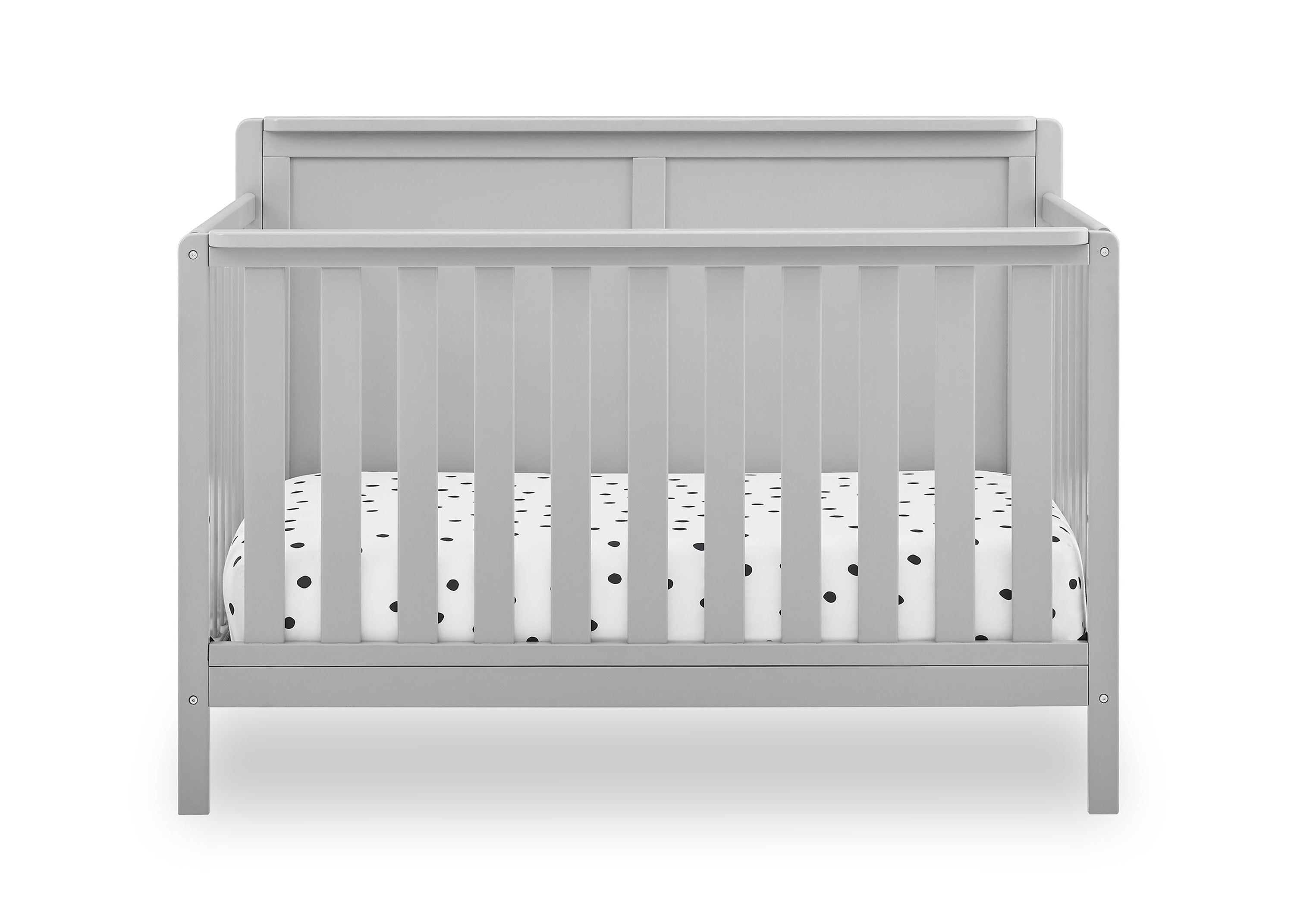 Hartley 6-in-1 Convertible Baby Crib - Toddler Bed & Full-Size Bed Frame - Nursery Furniture for Boys & Girls - Perfect for Newborn to Teen Years