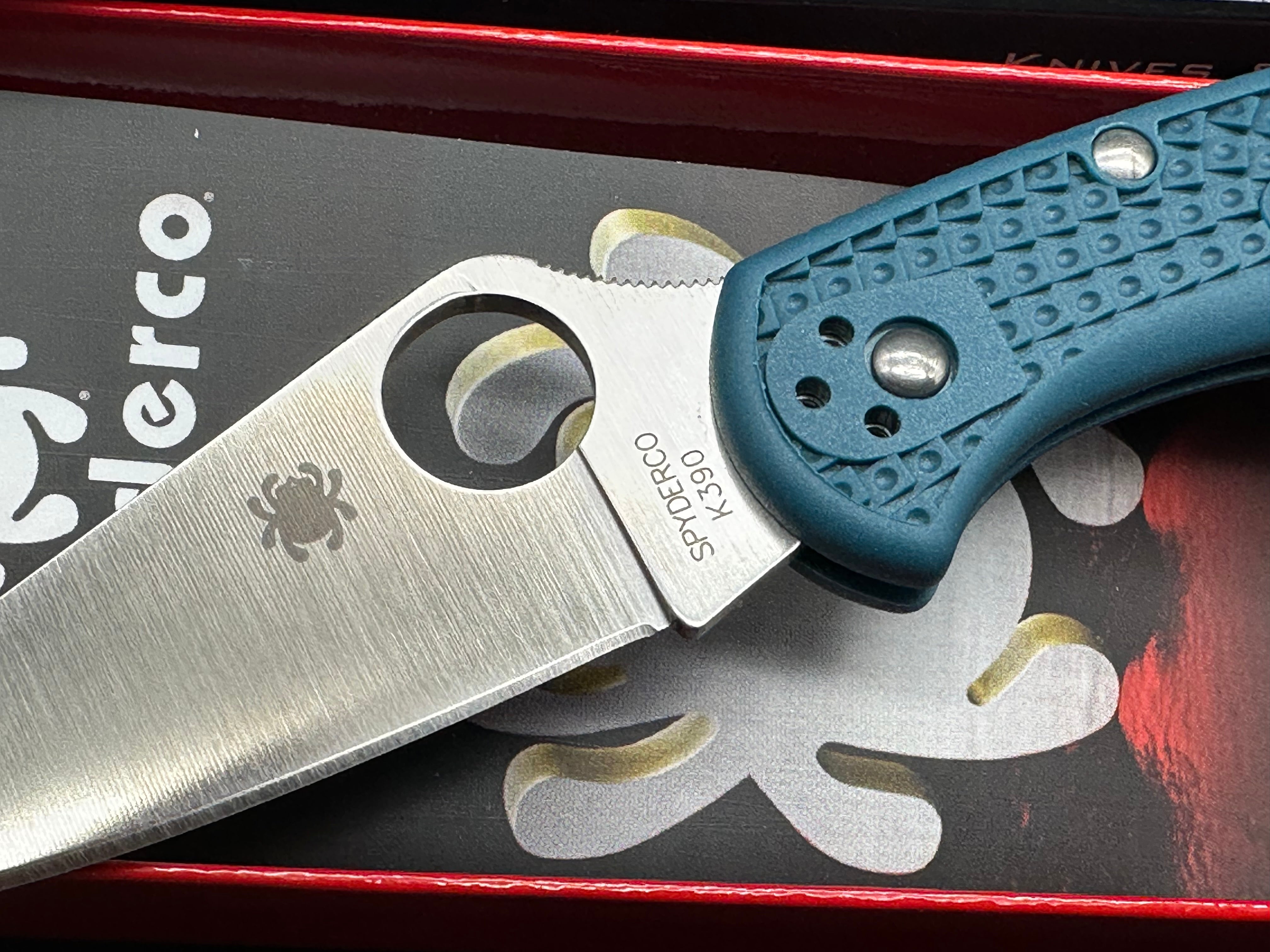 Spyderco Delica 4 Lightweight Folding Knife - 2.89